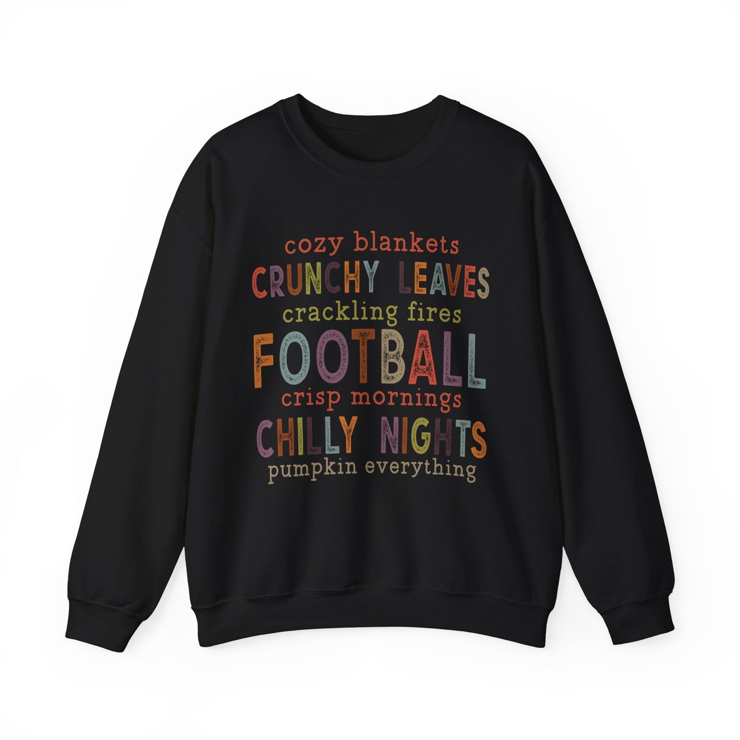 Cozy Blankets Chilly Nights Unisex Heavy Blend™ Crewneck Sweatshirt