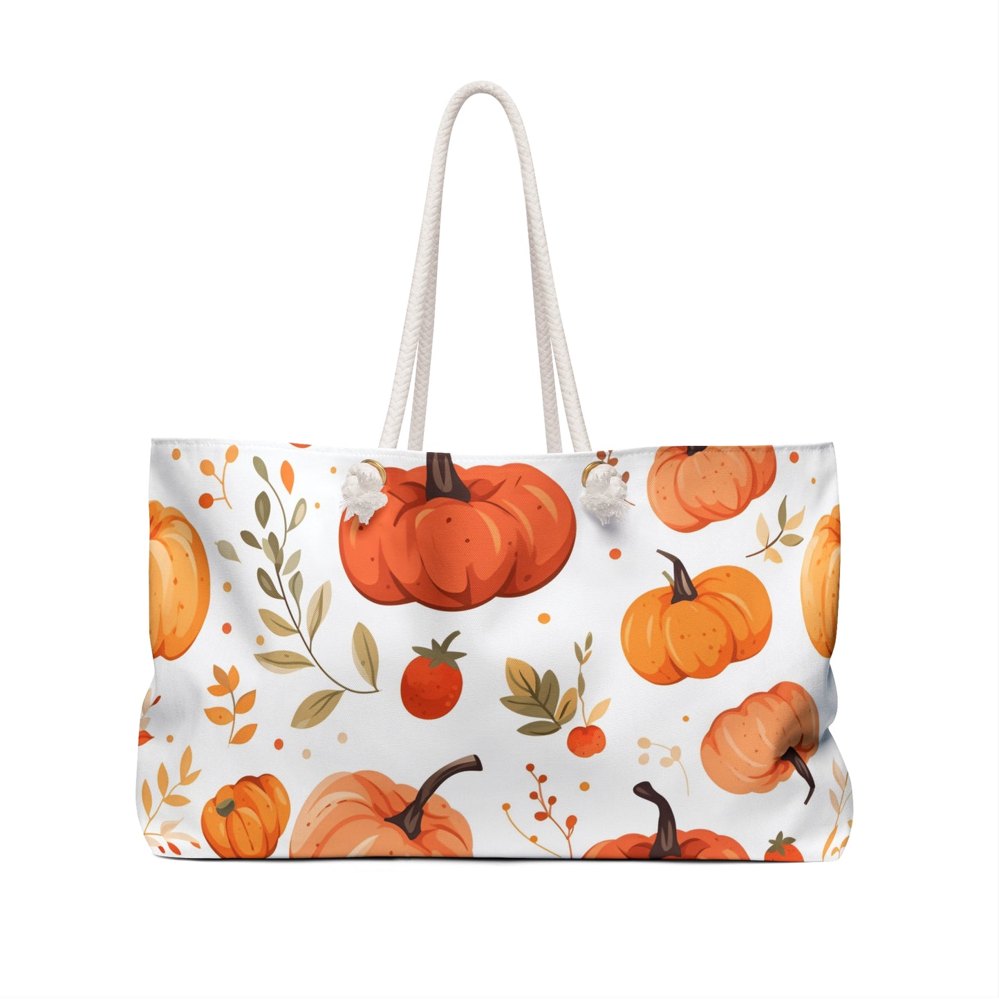 Autumn Pumpkins 3 Weekender Bag