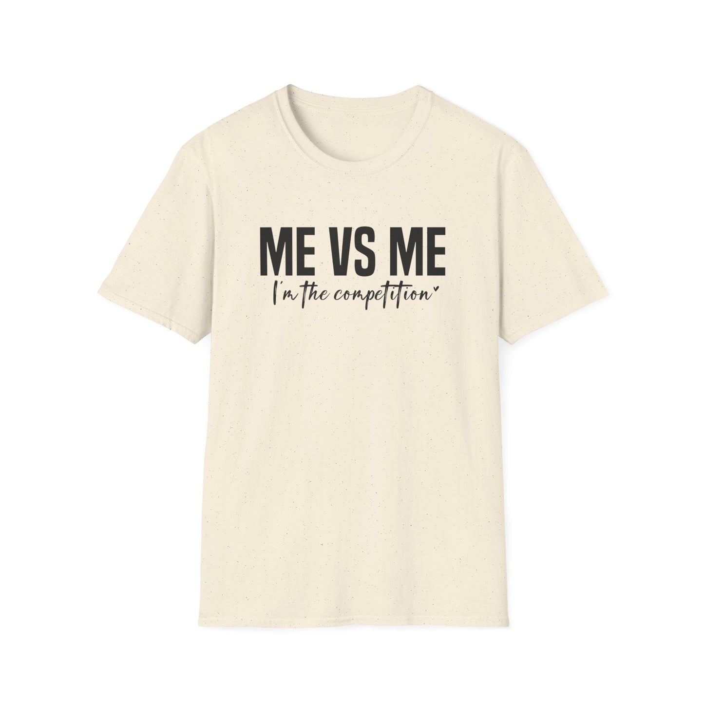 Me vs Me Entrepreneur Inspirational Softstyle T-Shirt