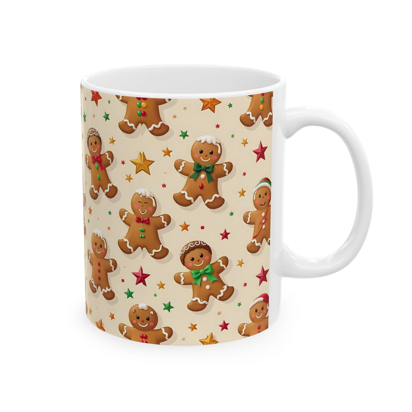 Gingerbread Man Christmas Mug