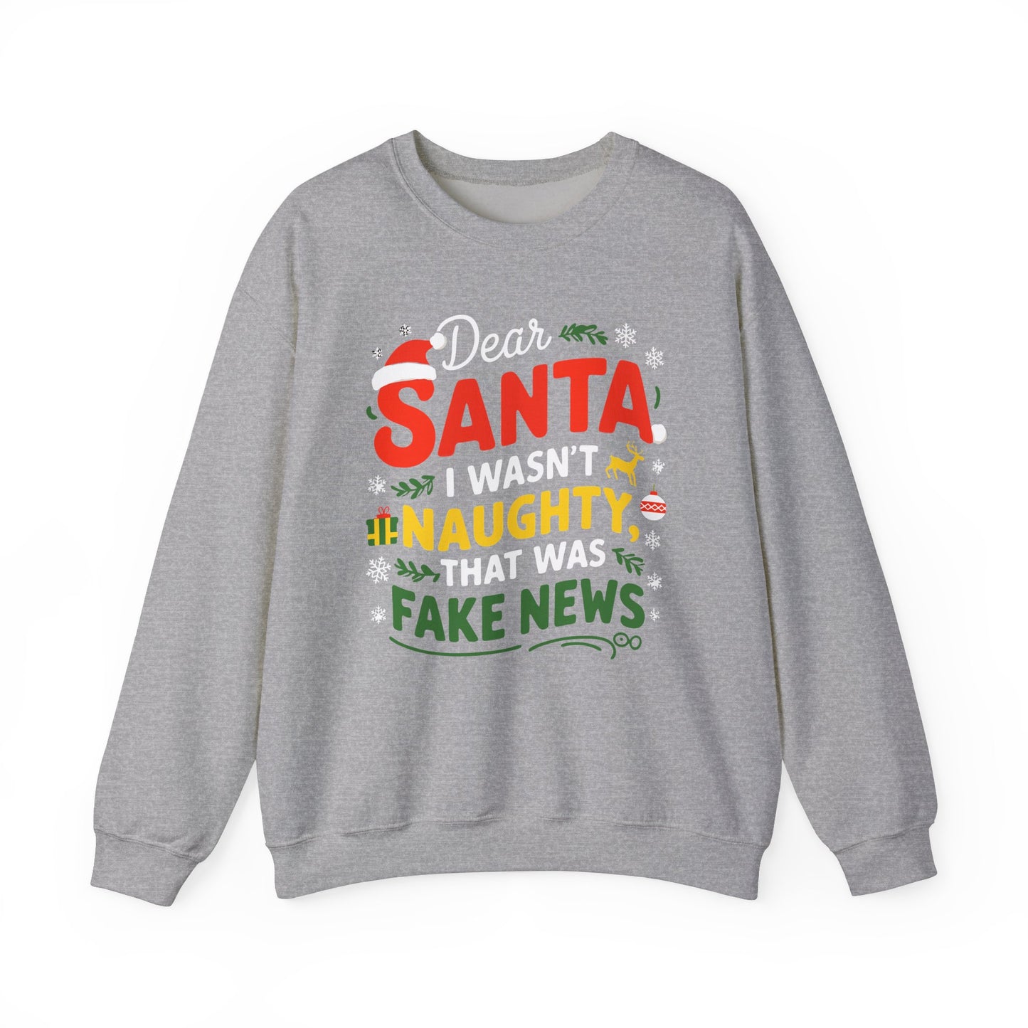 Fake News Christmas Sweatshirt