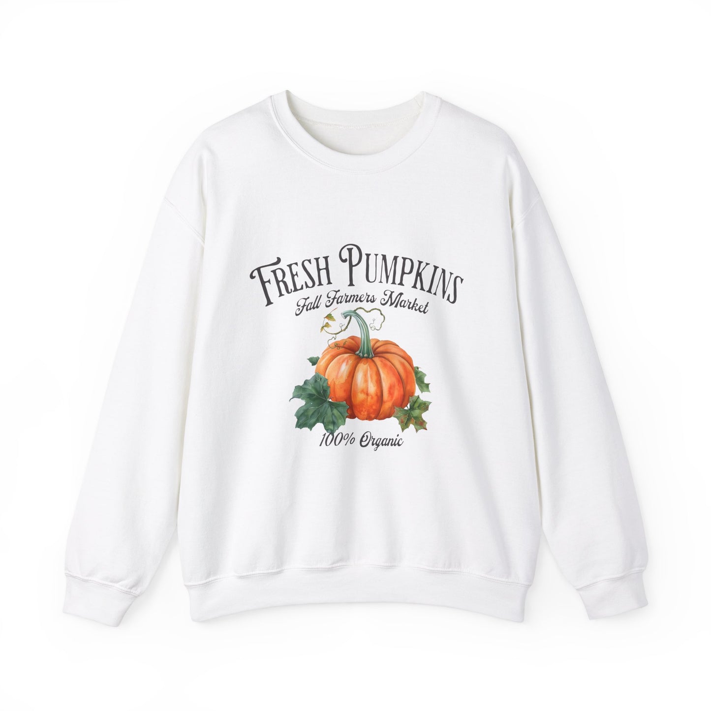 Fall Farmers Market Pumpkins Unisex Heavy Blend™ Crewneck Sweatshirt