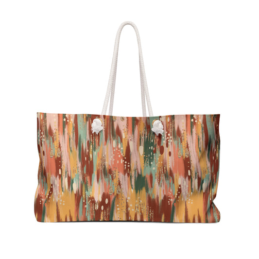 Autumn Abstract 3 Weekender Bag