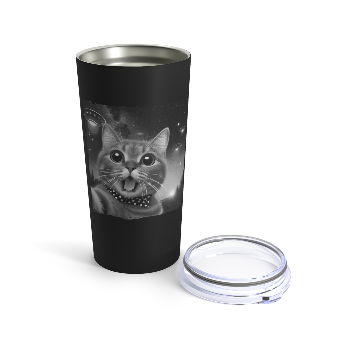 Cat Selfie Funny Cat Tumbler 20oz