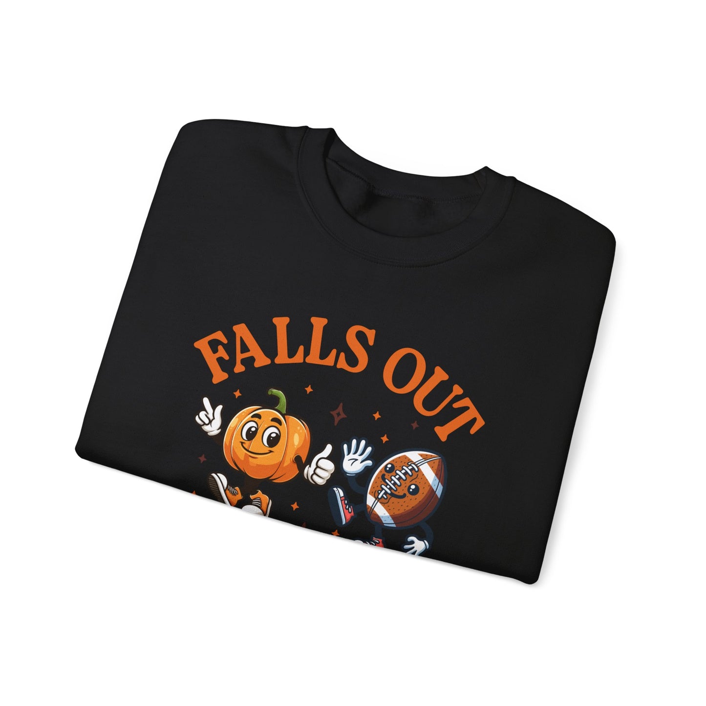 Fall Football Unisex Heavy Blend™ Crewneck Sweatshirt