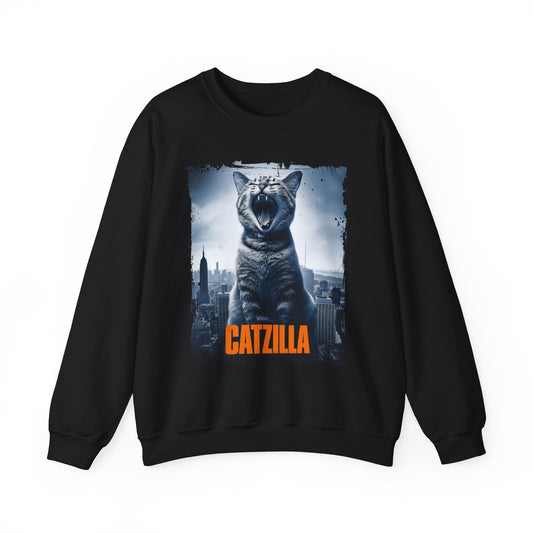 Catzilla Funny Cat Sweatshirt