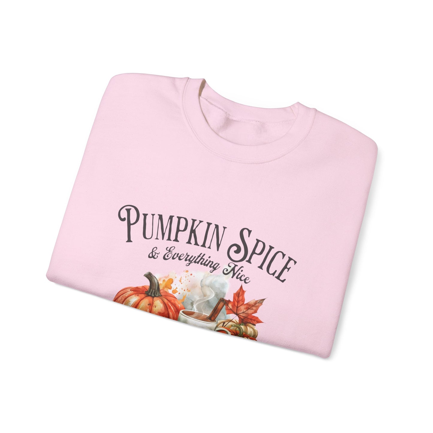 Pumpkin Spice and Everything Nice Unisex Heavy Blend™ Crewneck Sweatshirt