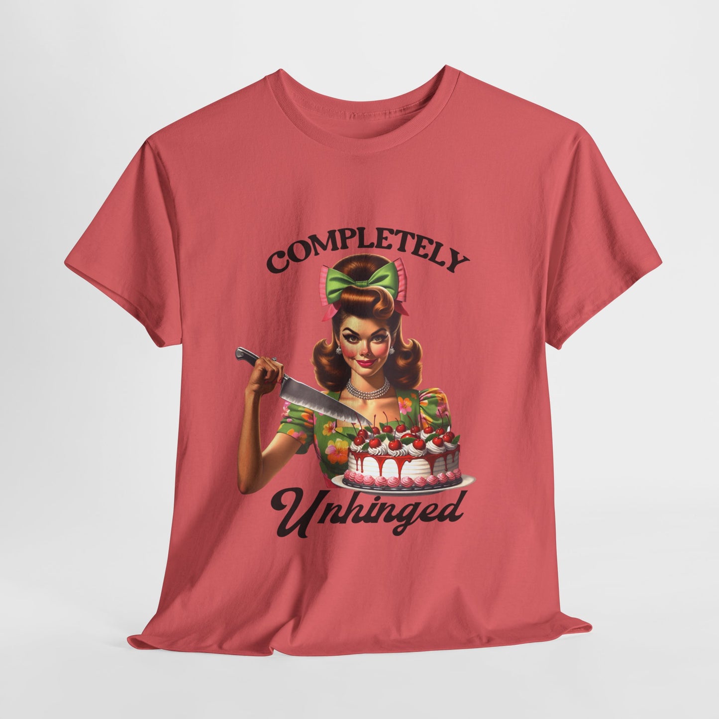 Funny Retro Housewife Short Sleeve Tee - Style #3