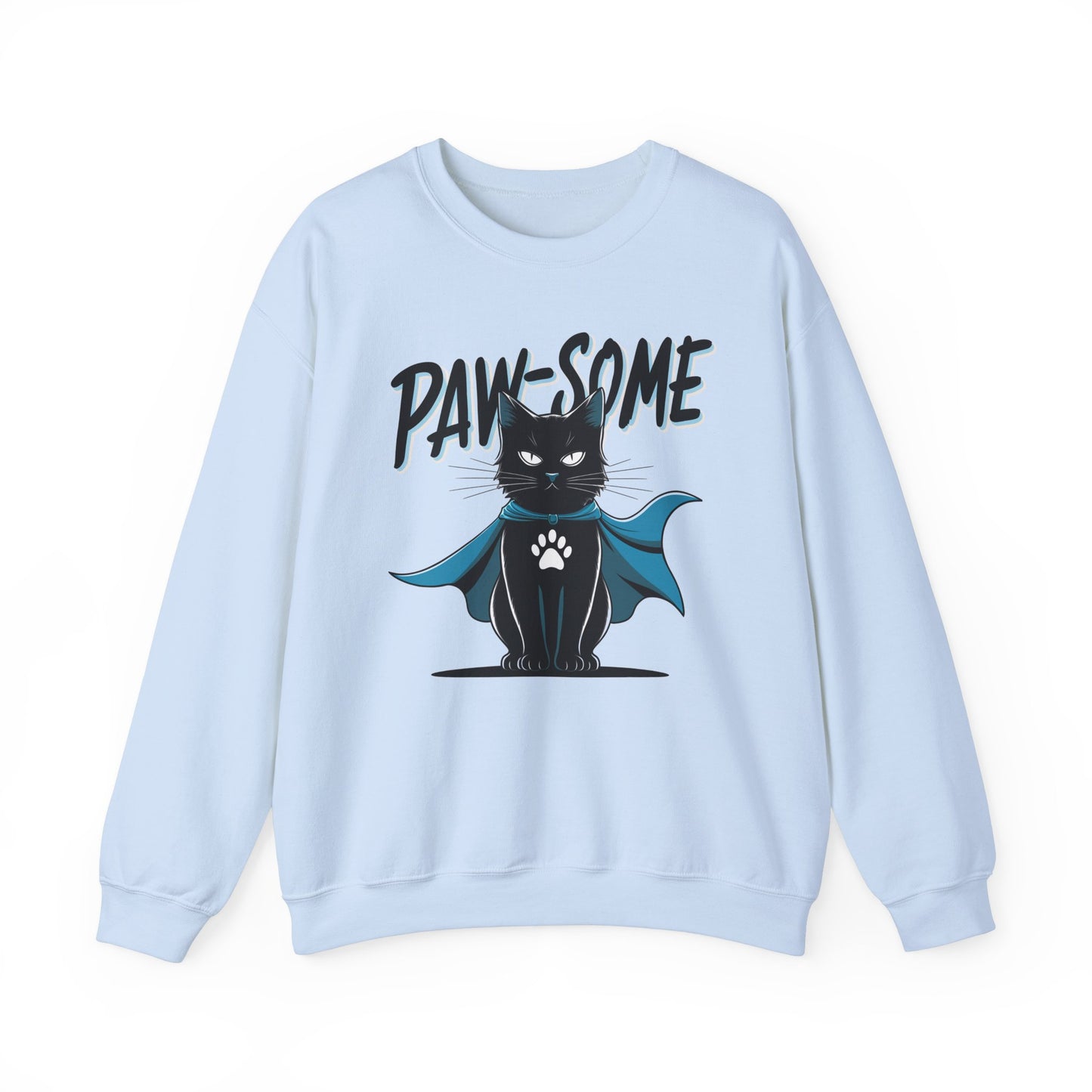 Paw-Some Funny Cat Sweatshirt