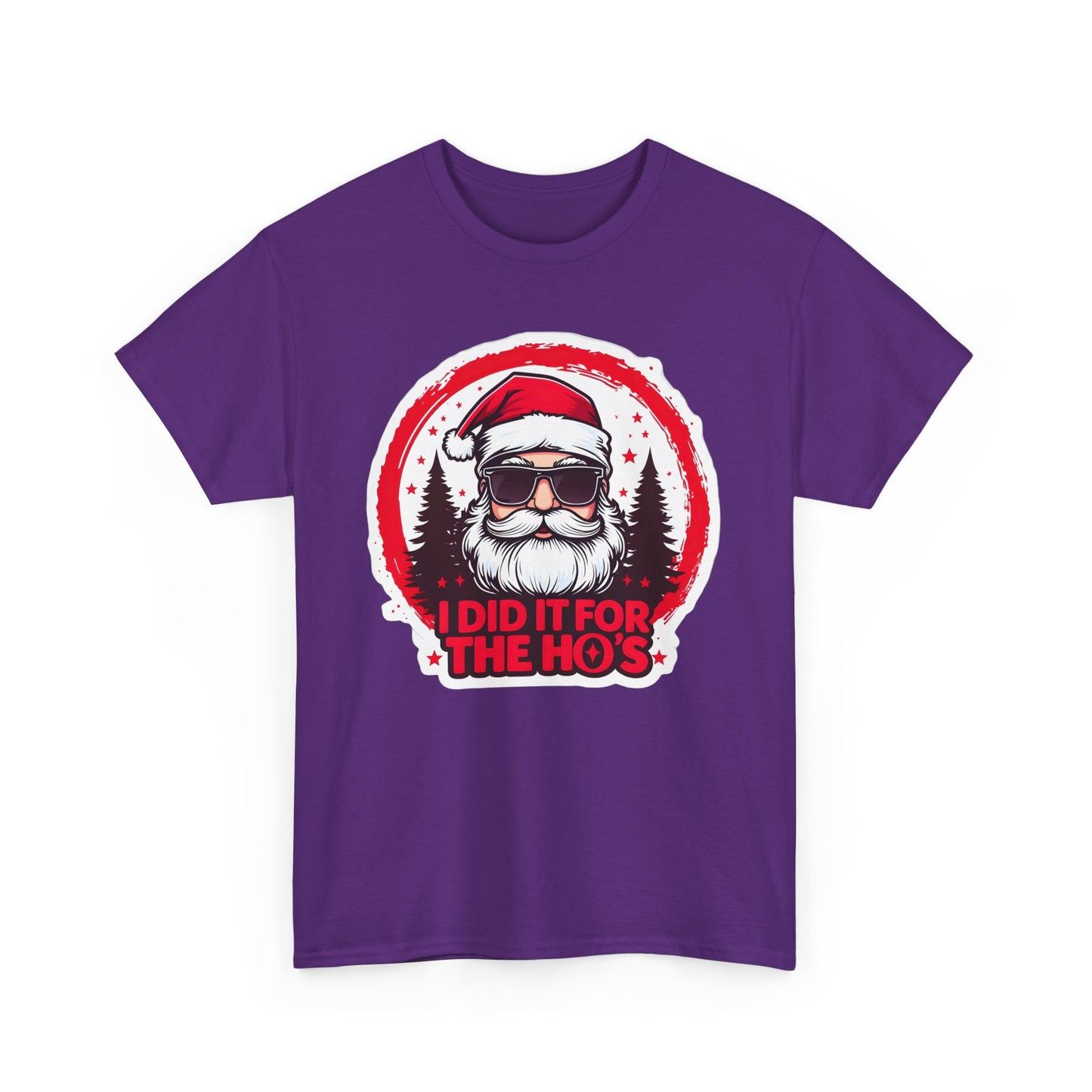 Santa I Did It For The Ho's Christmas T-Shirt