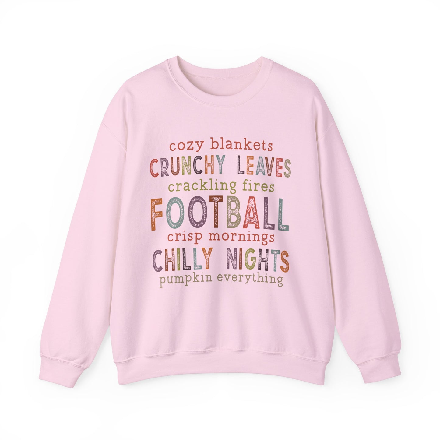 Cozy Blankets Chilly Nights Unisex Heavy Blend™ Crewneck Sweatshirt