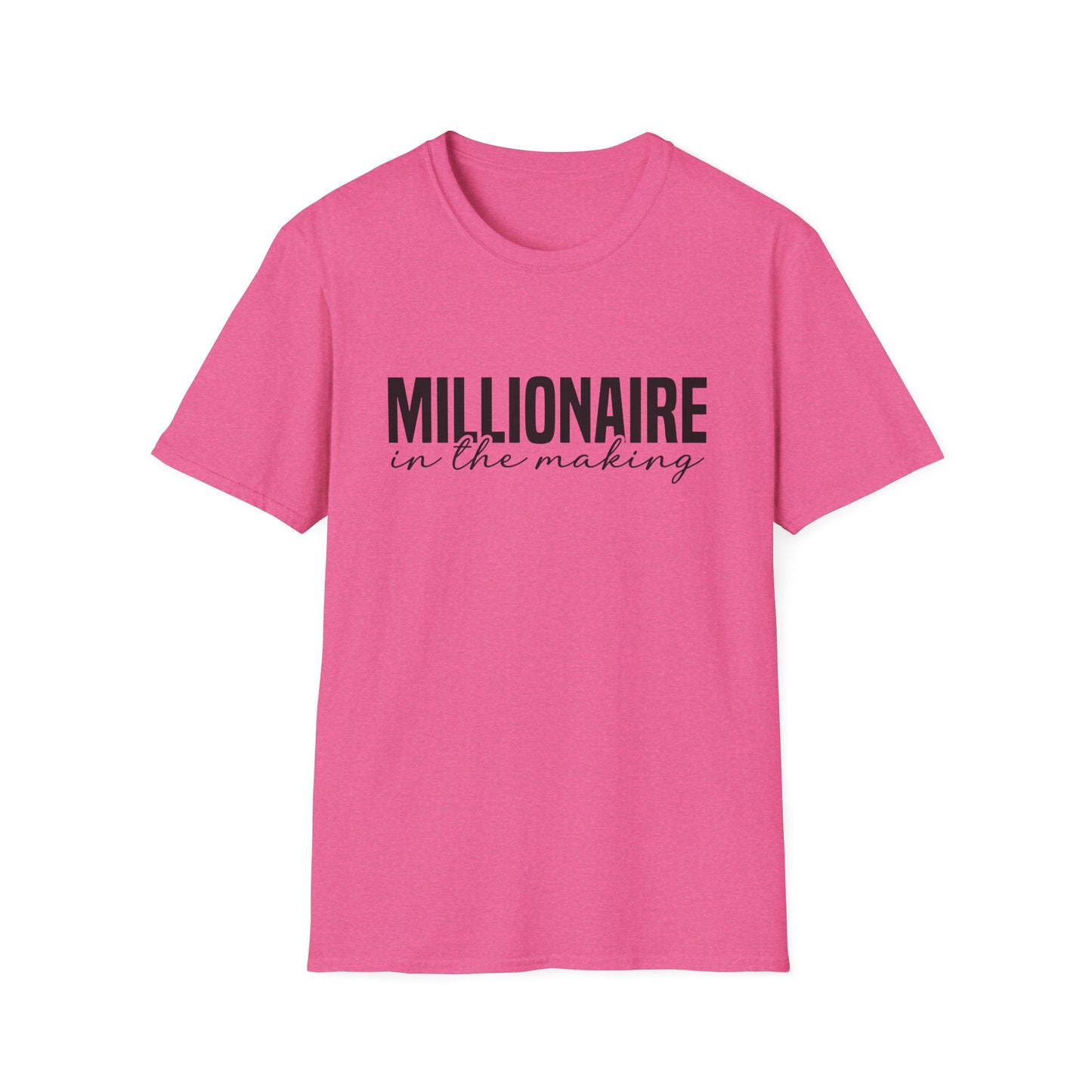 Millionaire In The Making Inspirational Softstyle T-Shirt