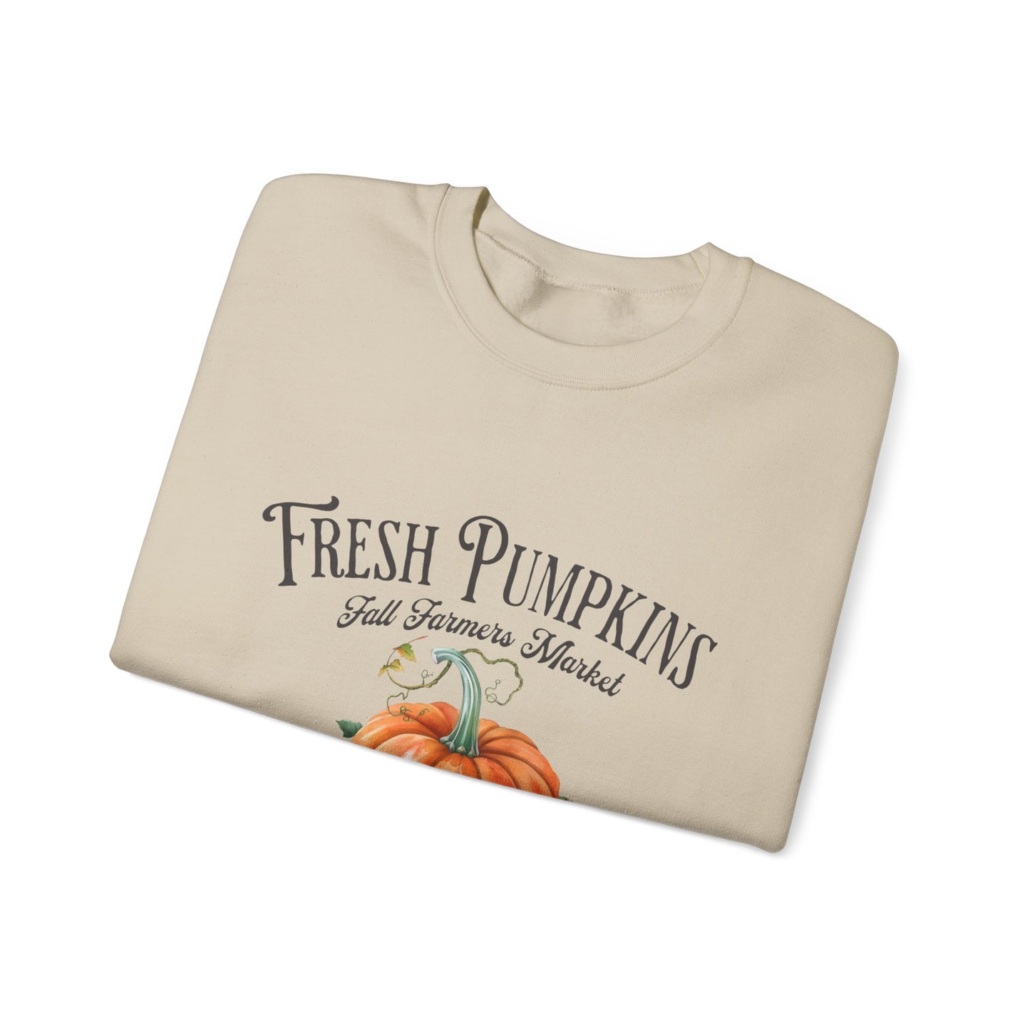 Fall Farmers Market Pumpkins Unisex Heavy Blend™ Crewneck Sweatshirt