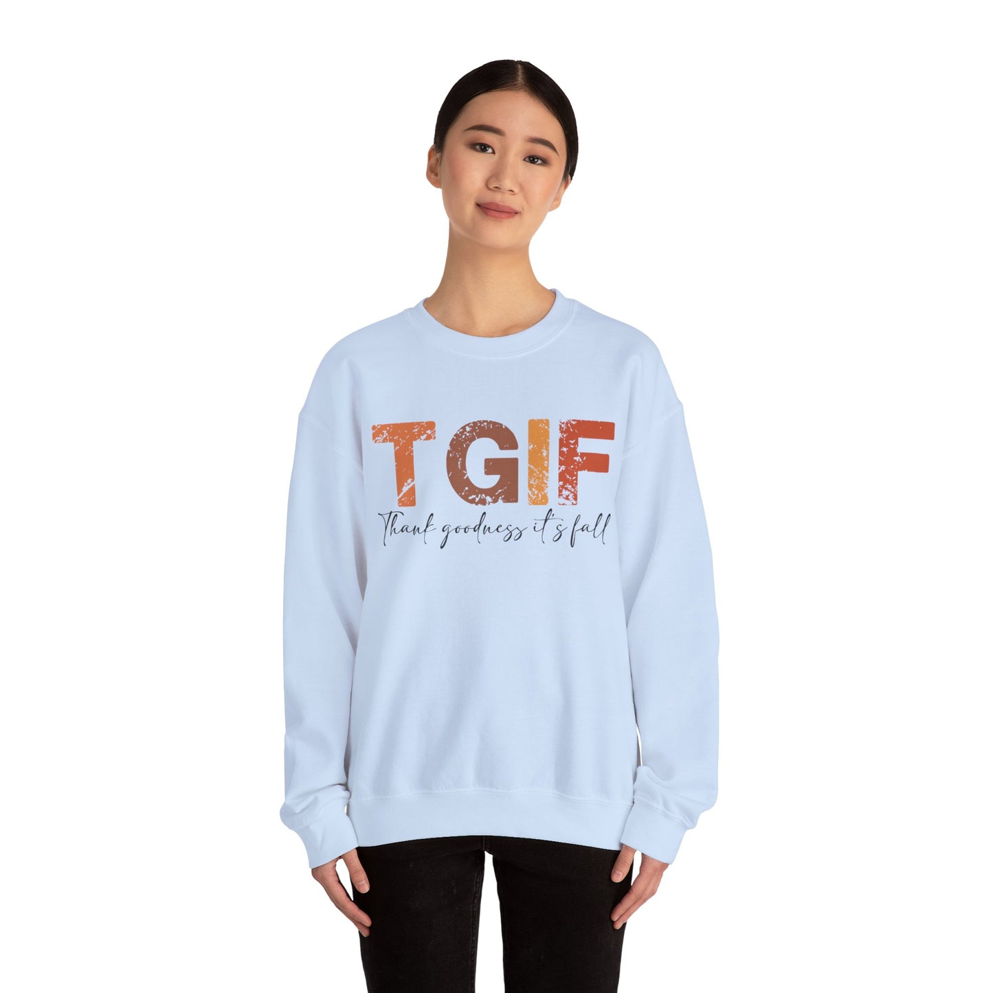 Thank Goodness Its Fall Unisex Heavy Blend™ Crewneck Sweatshirt