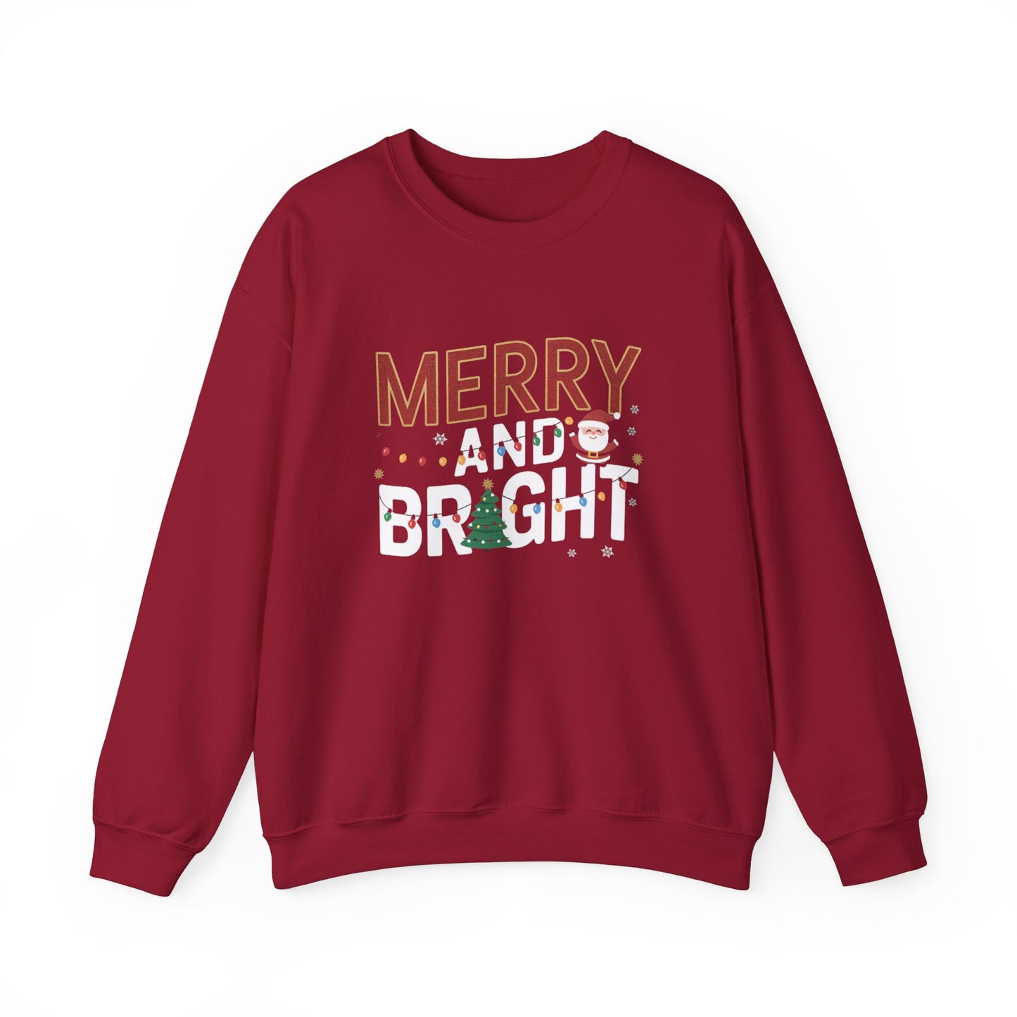 Merry and Bright Christmas 2 Sweatshirt