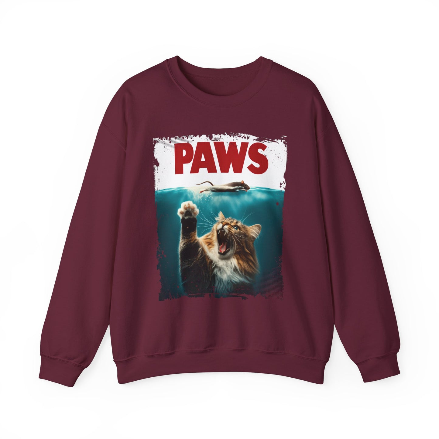 Paws Funny Cat Sweatshirt