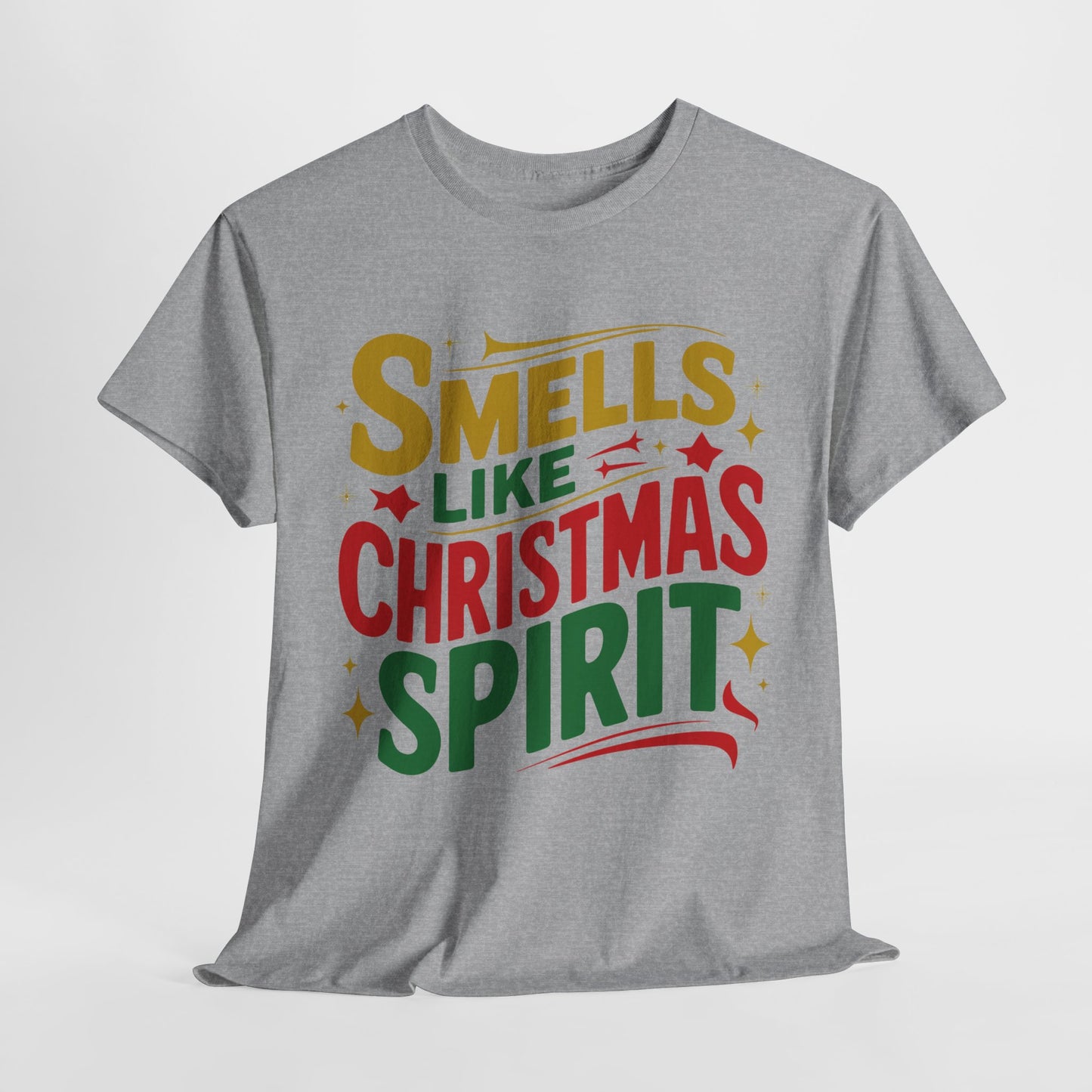 Smells Like Christmas Spirit Heavy Cotton Tee