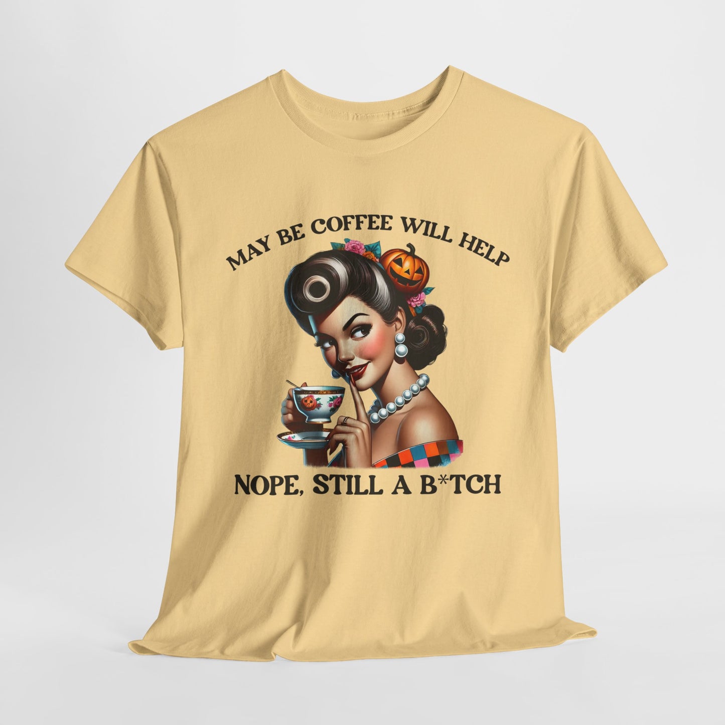 Funny Retro Housewife Short Sleeve Tee - Style #4