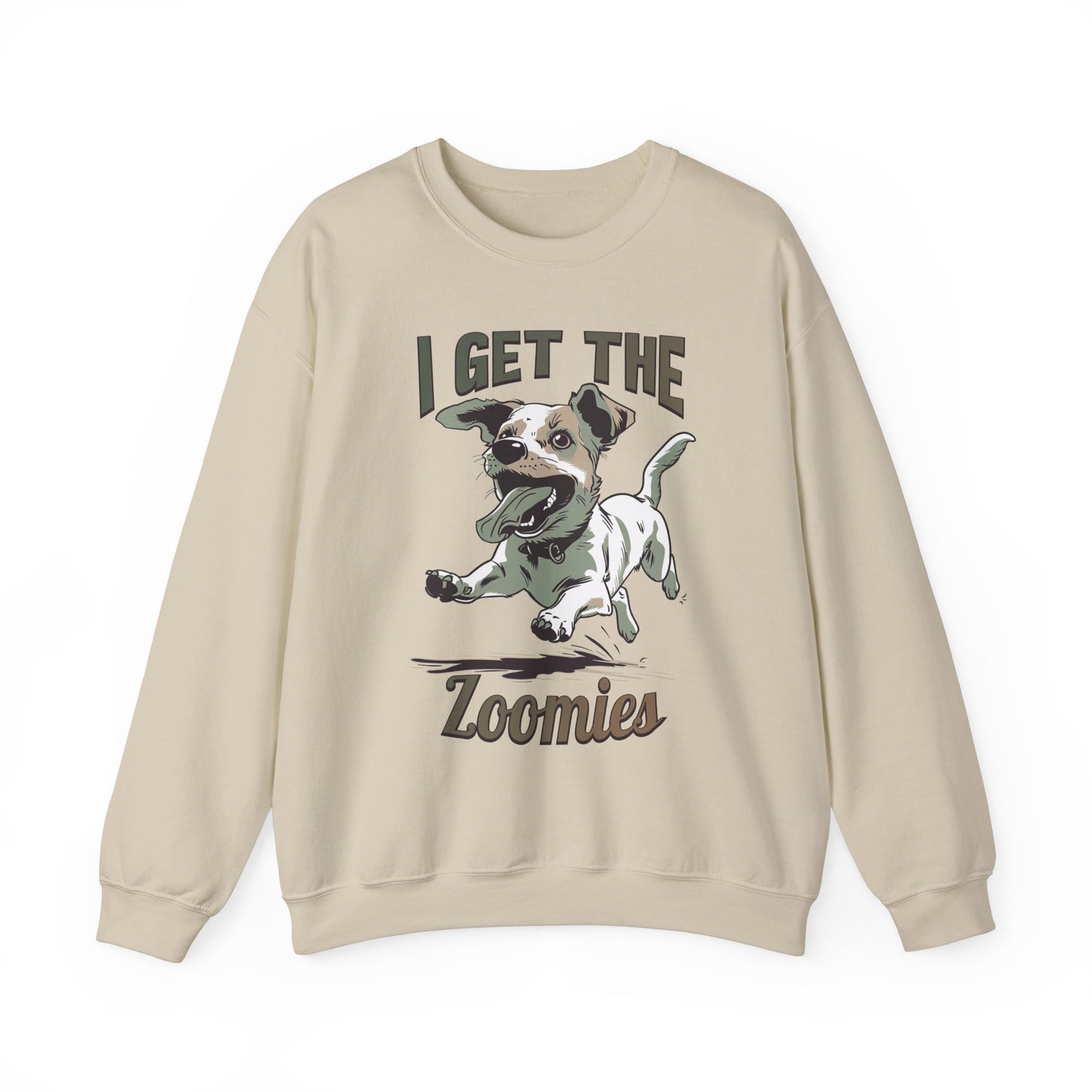 I Get The Zoomies Funny Dog Sweatshirt