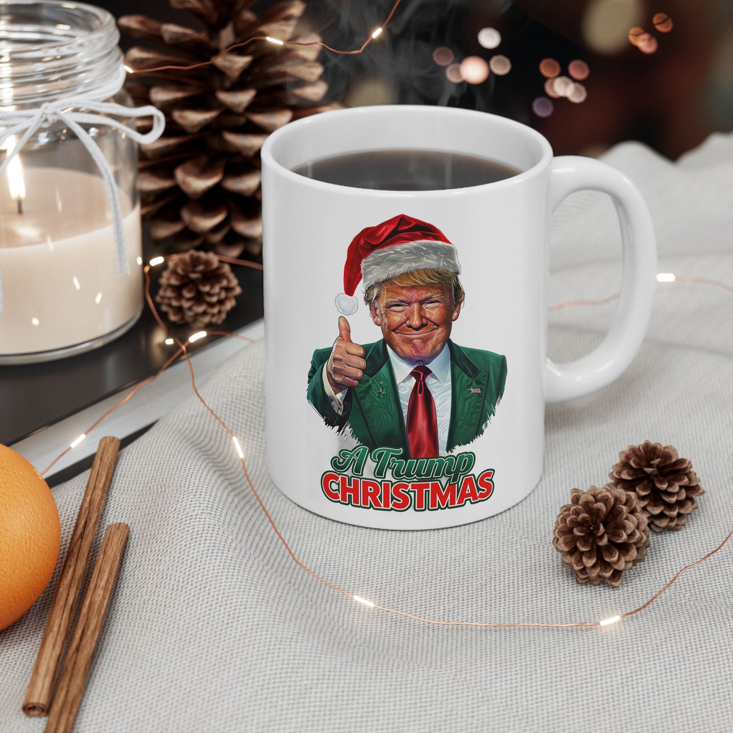 Donald Trump Christmas Mug