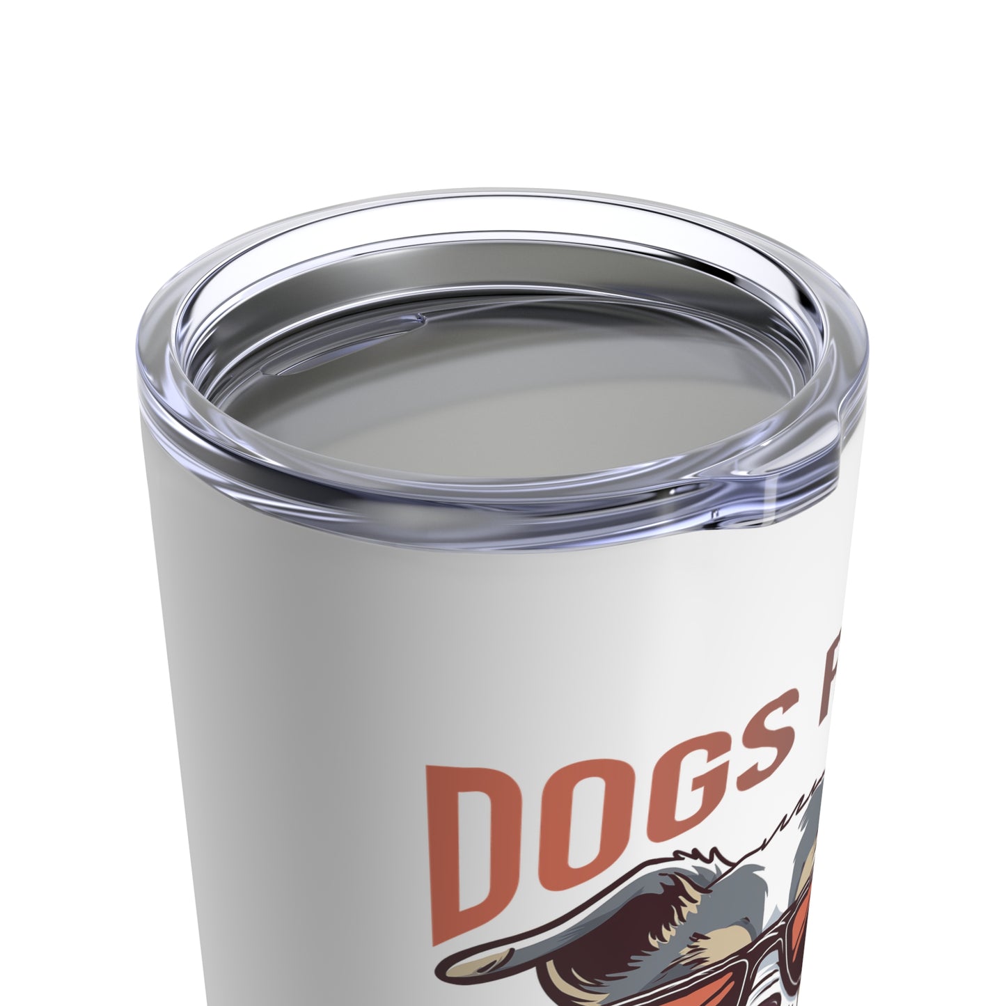 Dogs Rule Funny Dog Tumbler 20oz