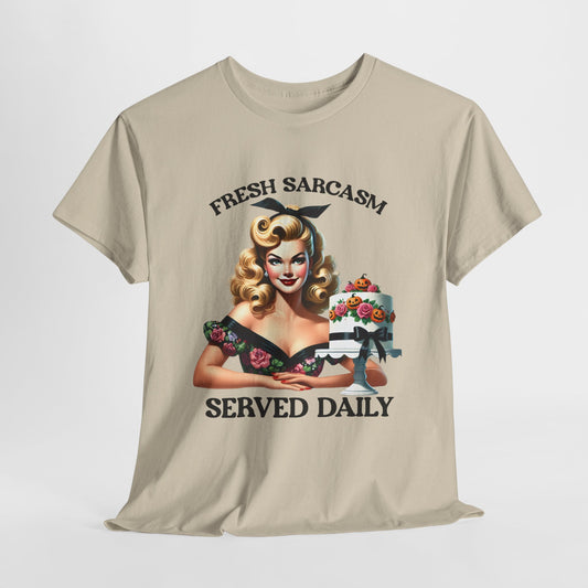 Funny Retro Housewife Short Sleeve Tee - Style #5