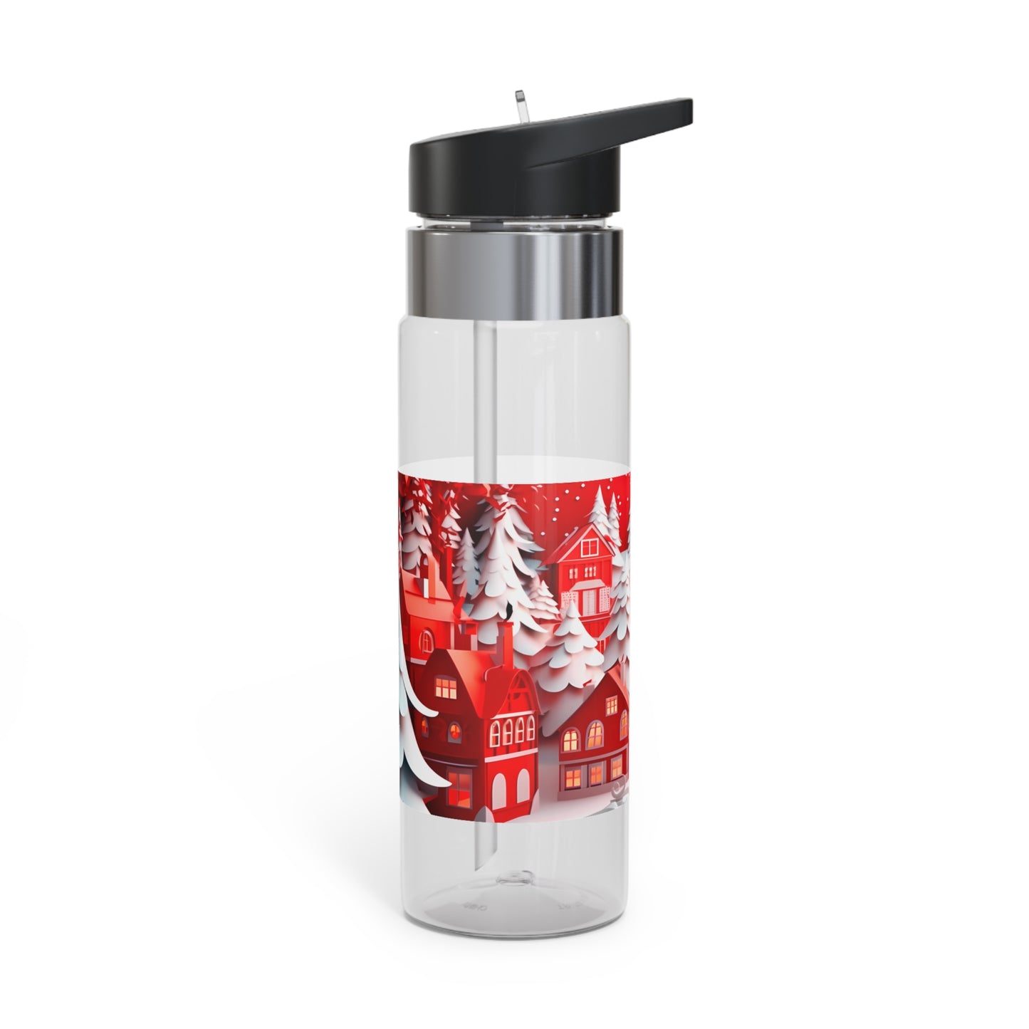 Christmas Town Sport Water Bottle