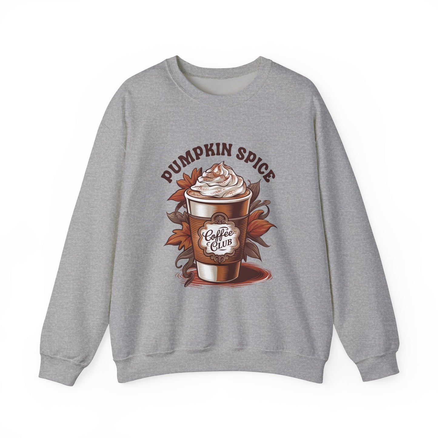 Pumpkin Spice Coffee Club Unisex Heavy Blend™ Crewneck Sweatshirt