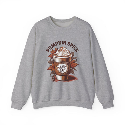 Pumpkin Spice Coffee Club Unisex Heavy Blend™ Crewneck Sweatshirt