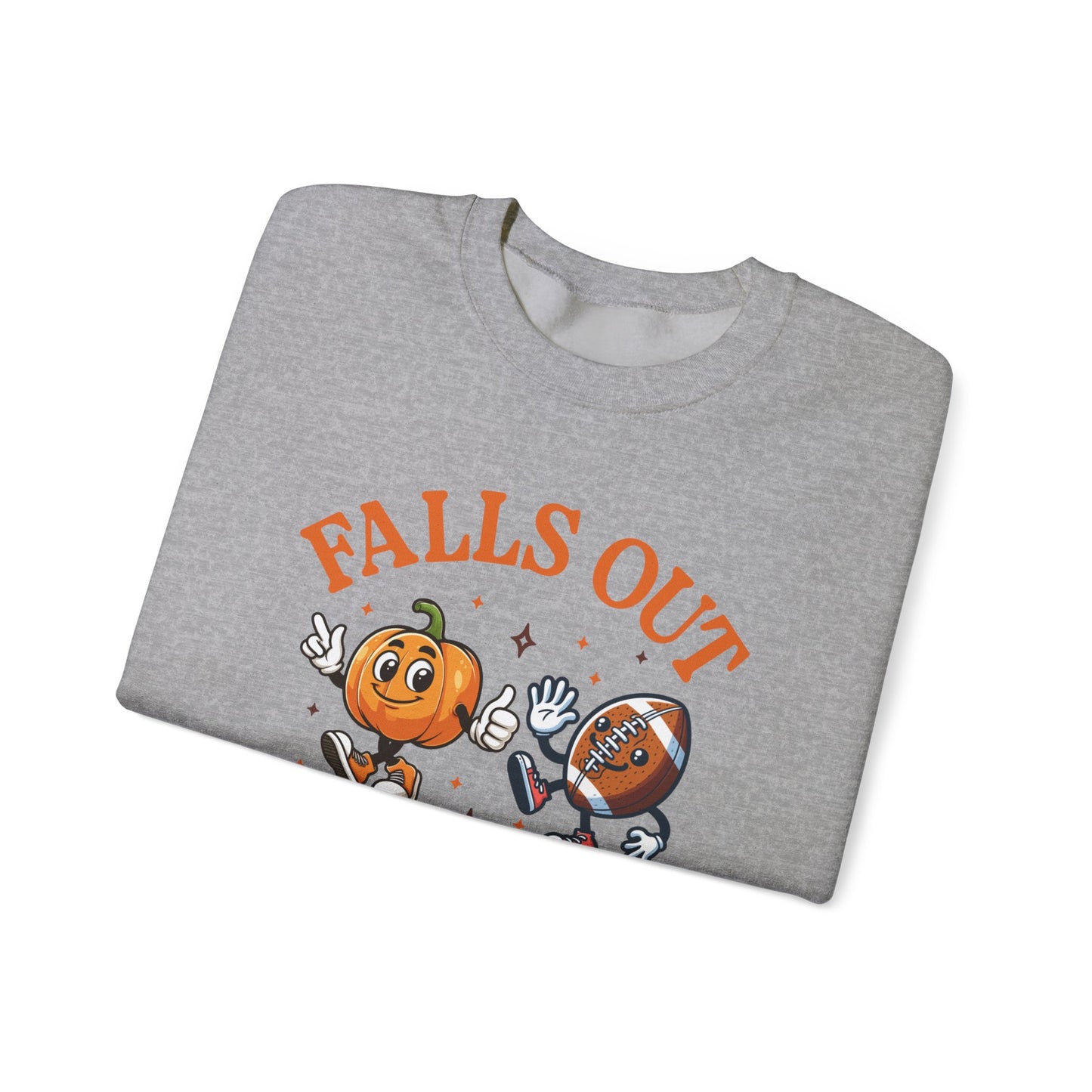 Fall Football Unisex Heavy Blend™ Crewneck Sweatshirt