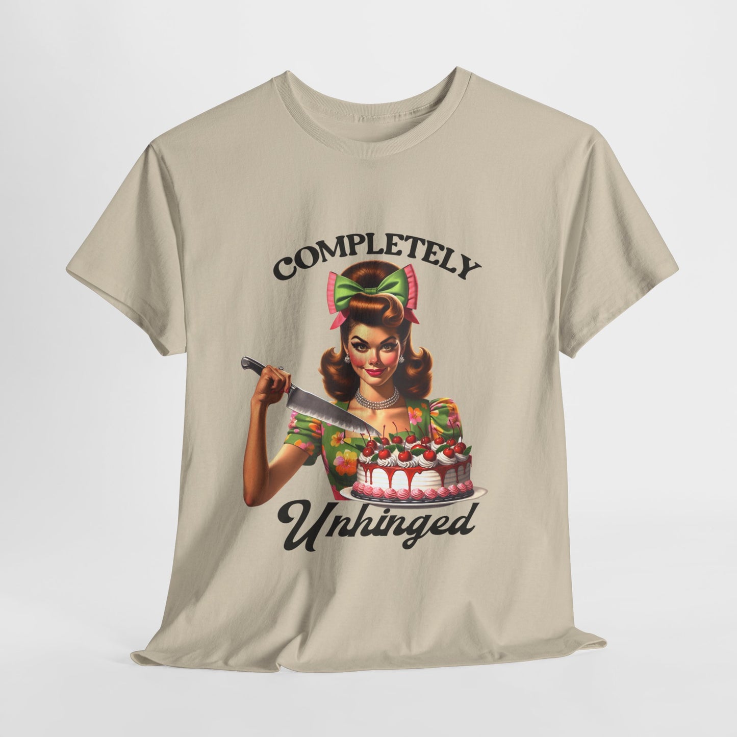 Funny Retro Housewife Short Sleeve Tee - Style #3