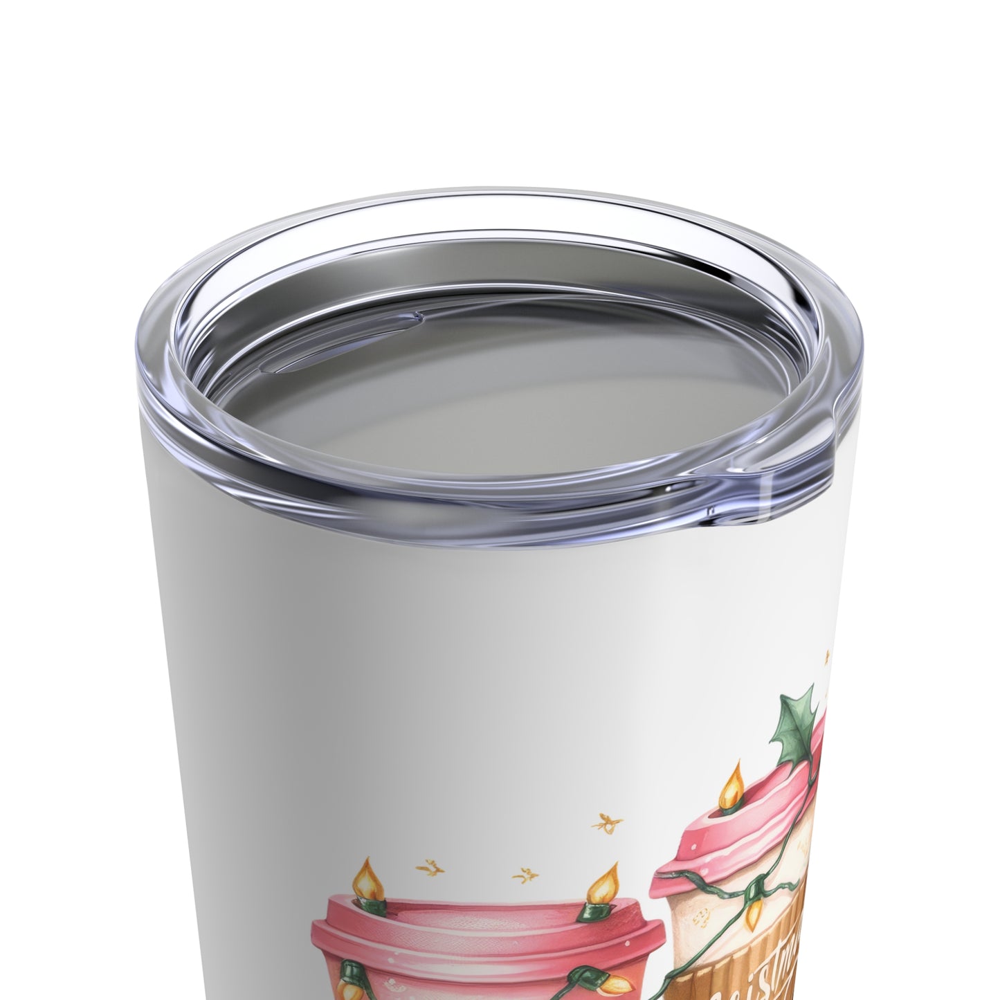 Christmas Coffee Pink Christmas Tumbler 20oz