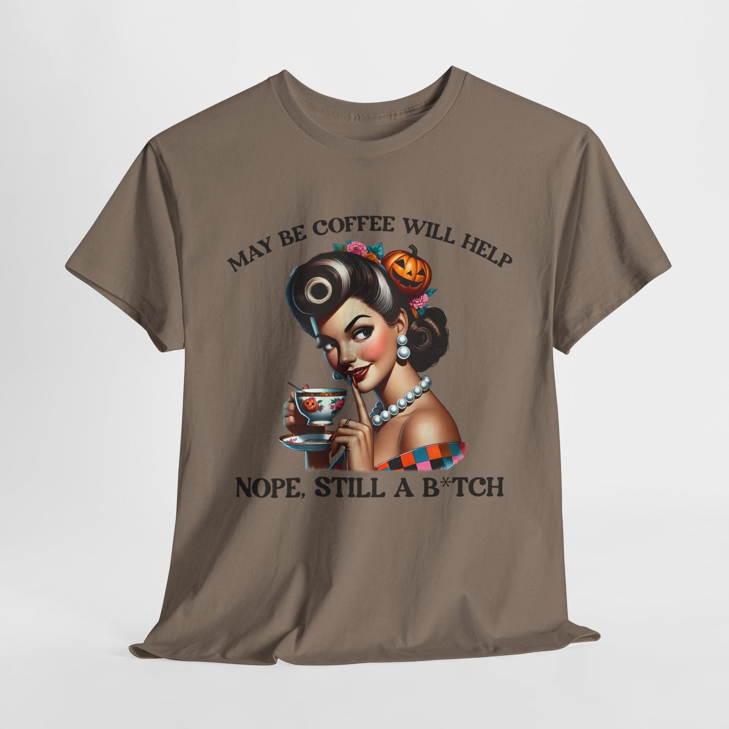 Funny Retro Housewife Short Sleeve Tee - Style #4