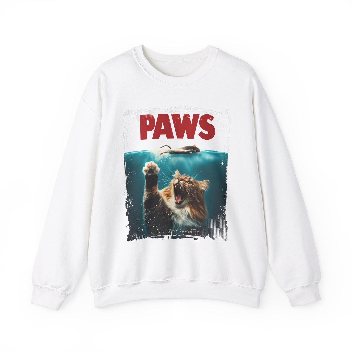 Paws Funny Cat Sweatshirt