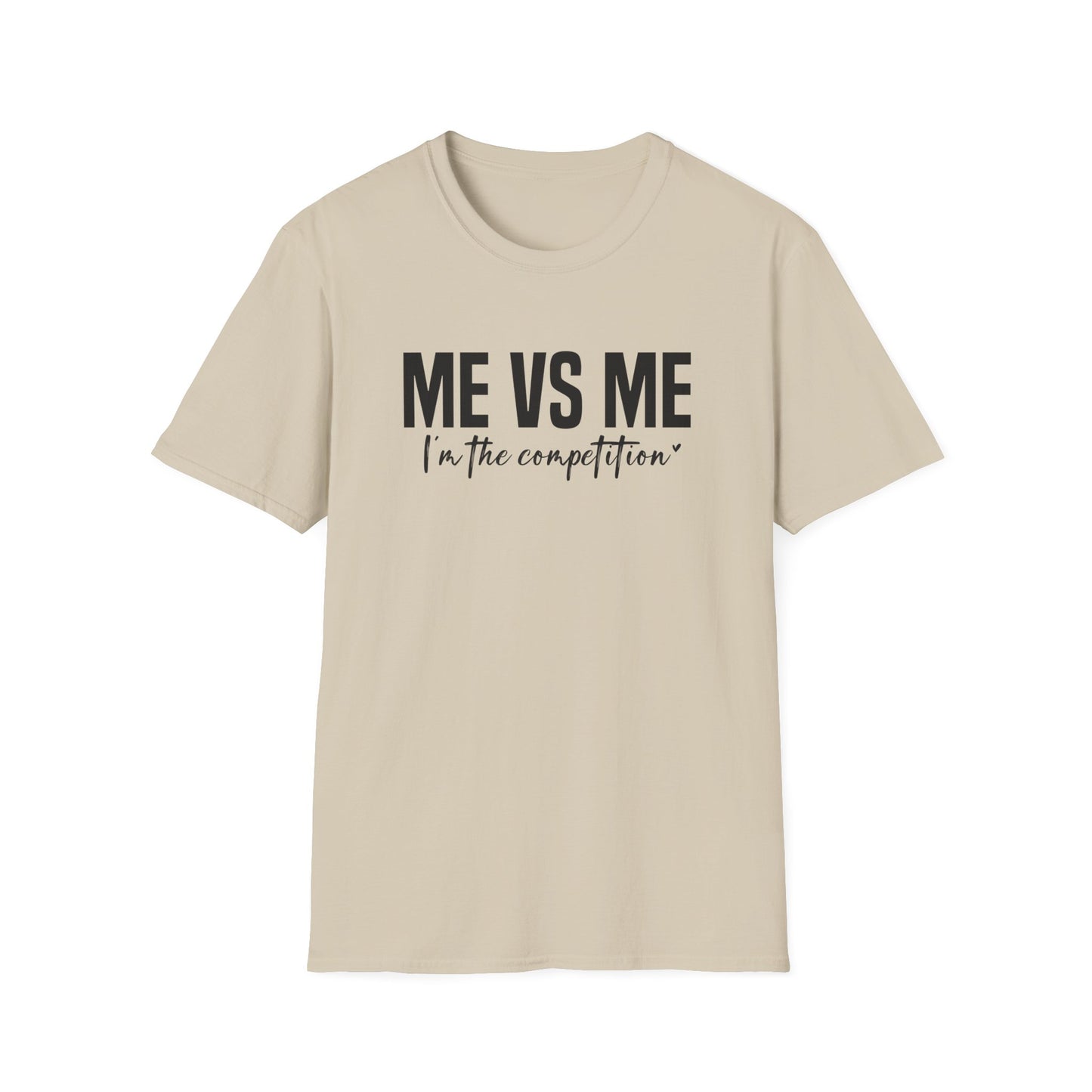 Me vs Me Entrepreneur Inspirational Softstyle T-Shirt