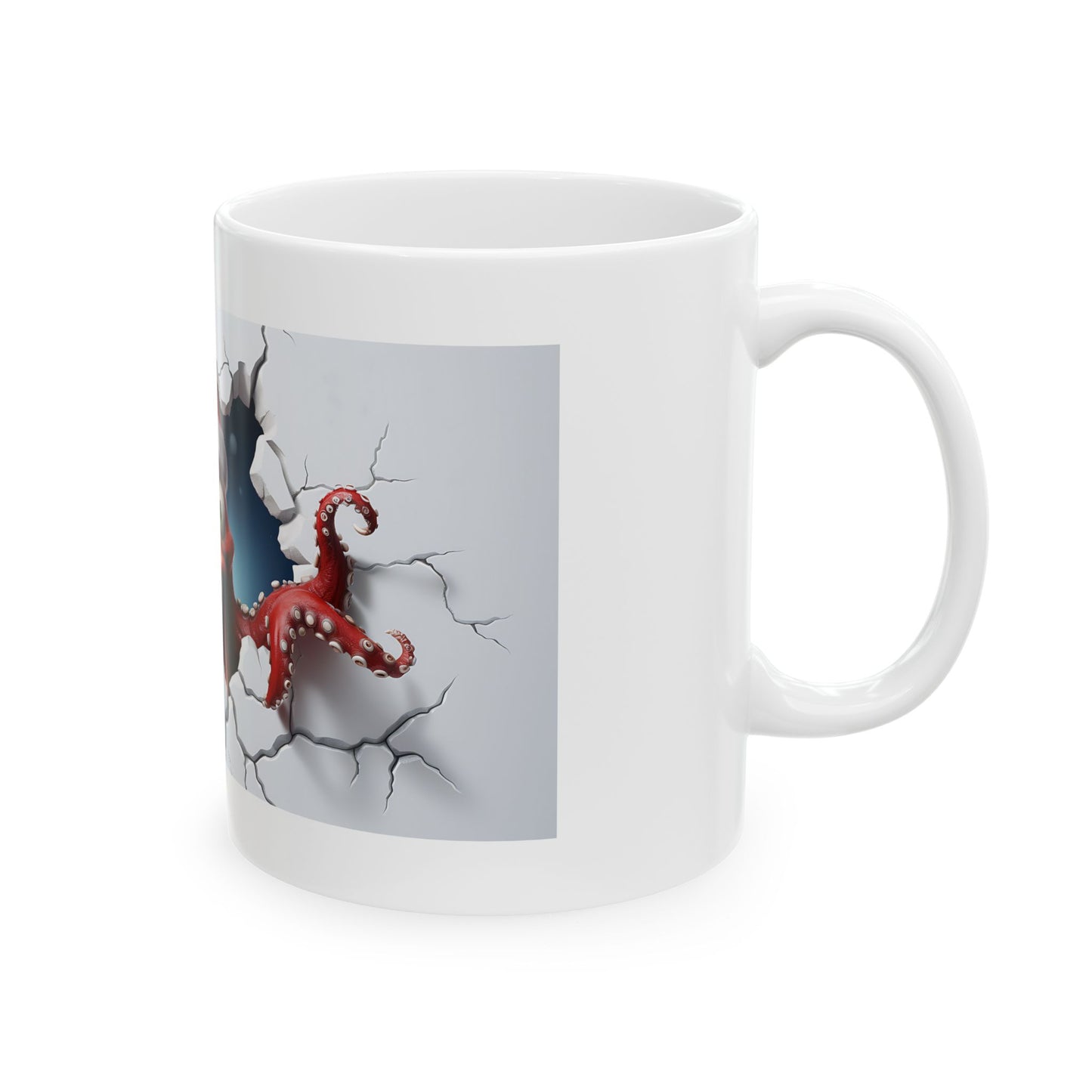 Christmas Lobster Ceramic Mug