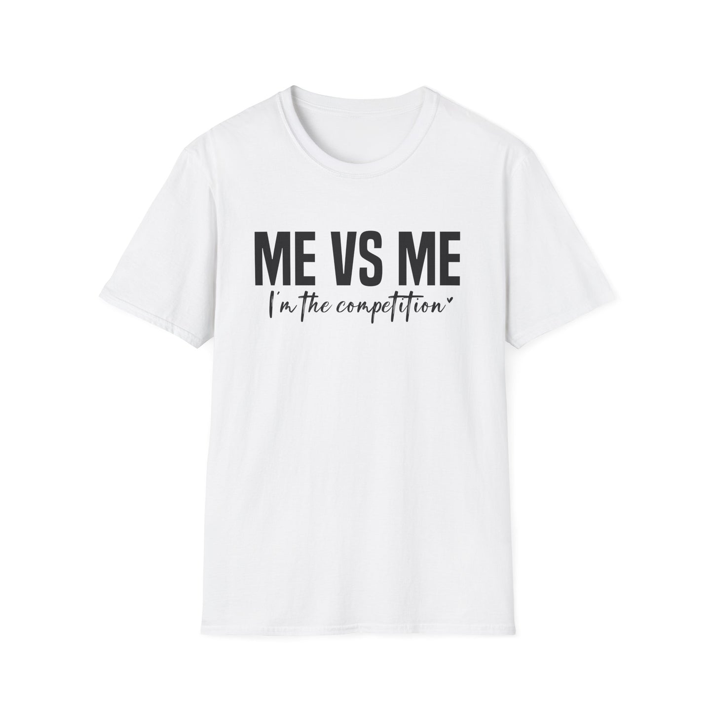 Me vs Me Entrepreneur Inspirational Softstyle T-Shirt