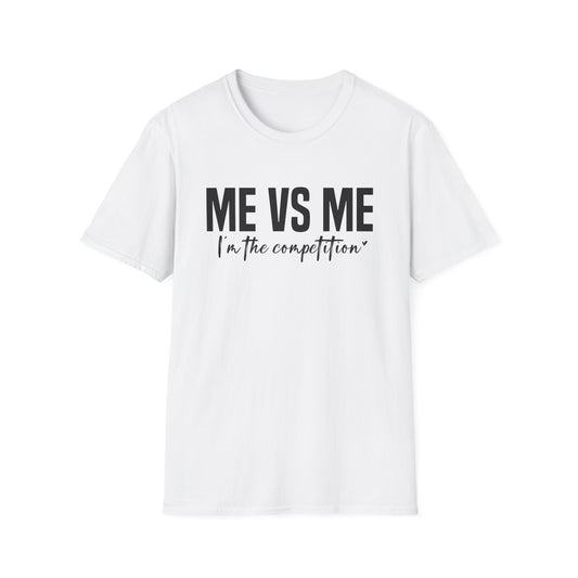 Me vs Me Entrepreneur Inspirational Softstyle T-Shirt