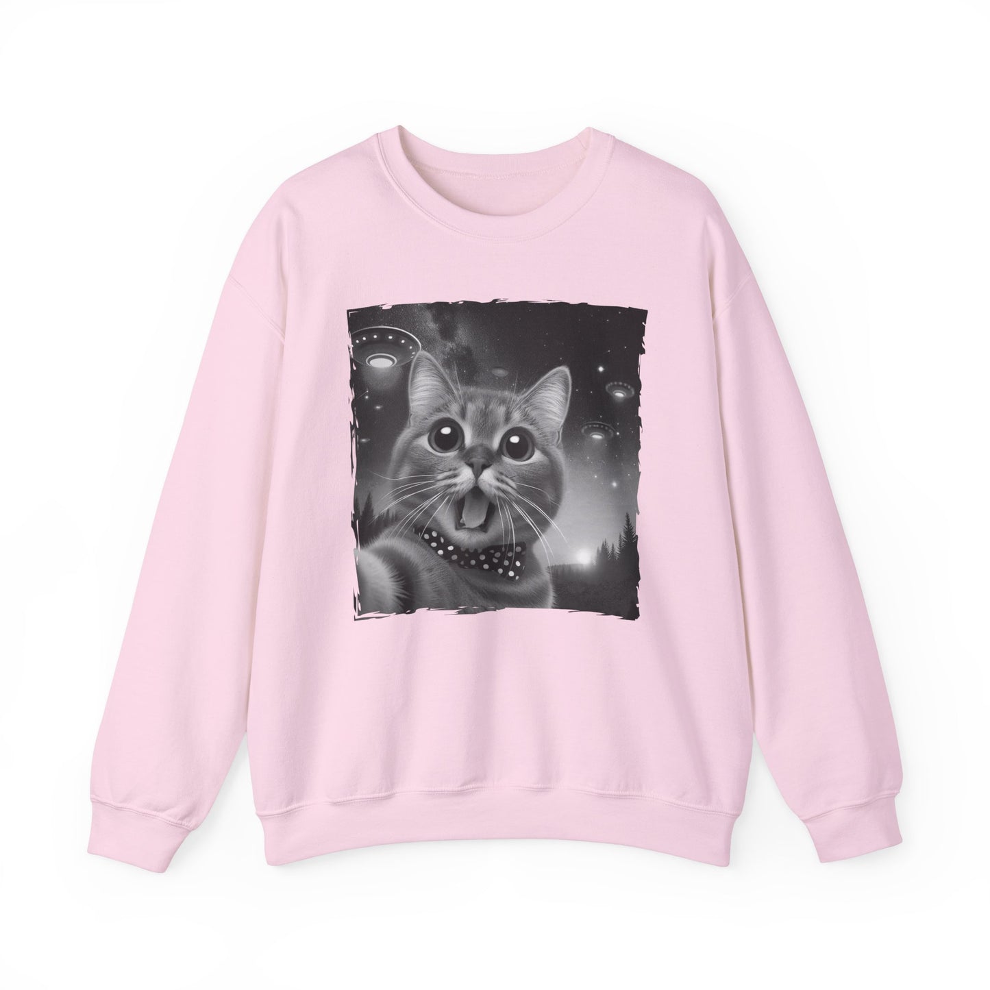 Cat Selfie Funny Cat Sweatshirt