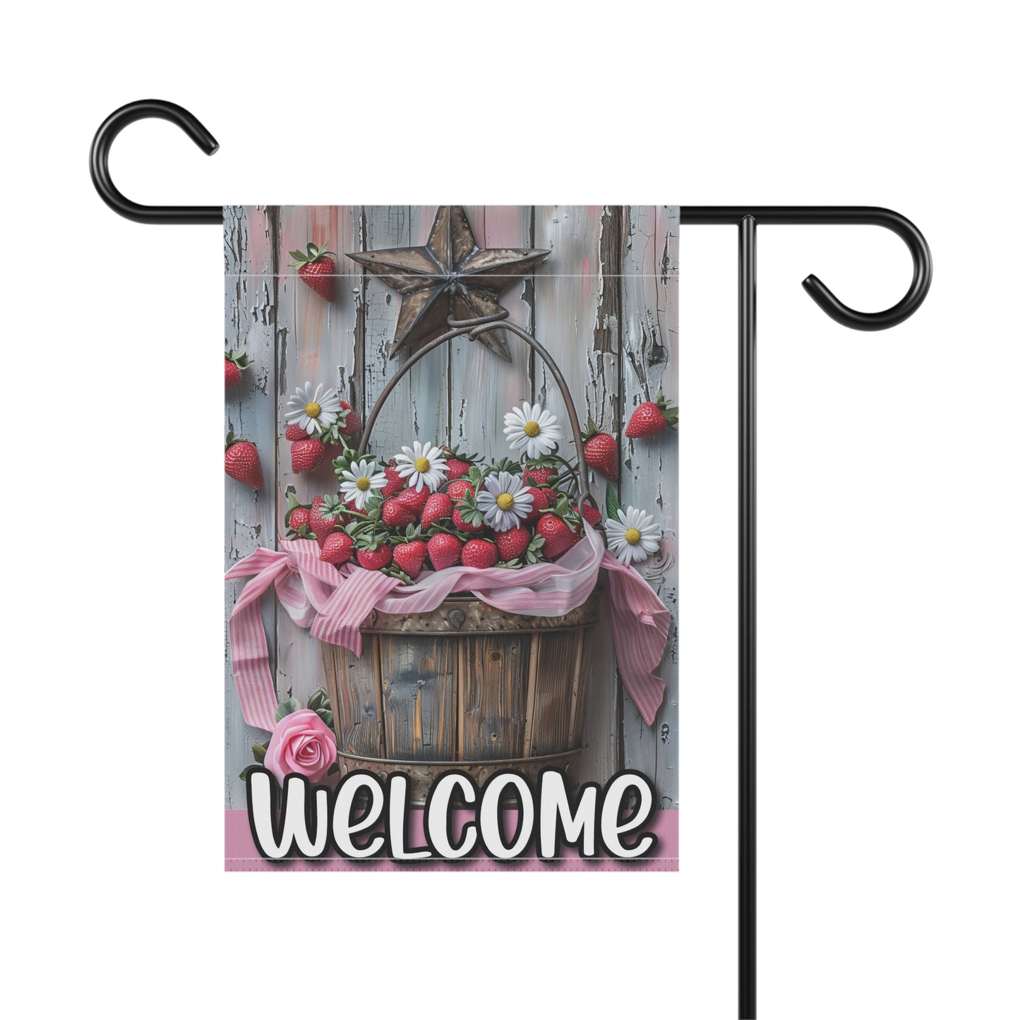 Berry Welcome Garden & House Banner