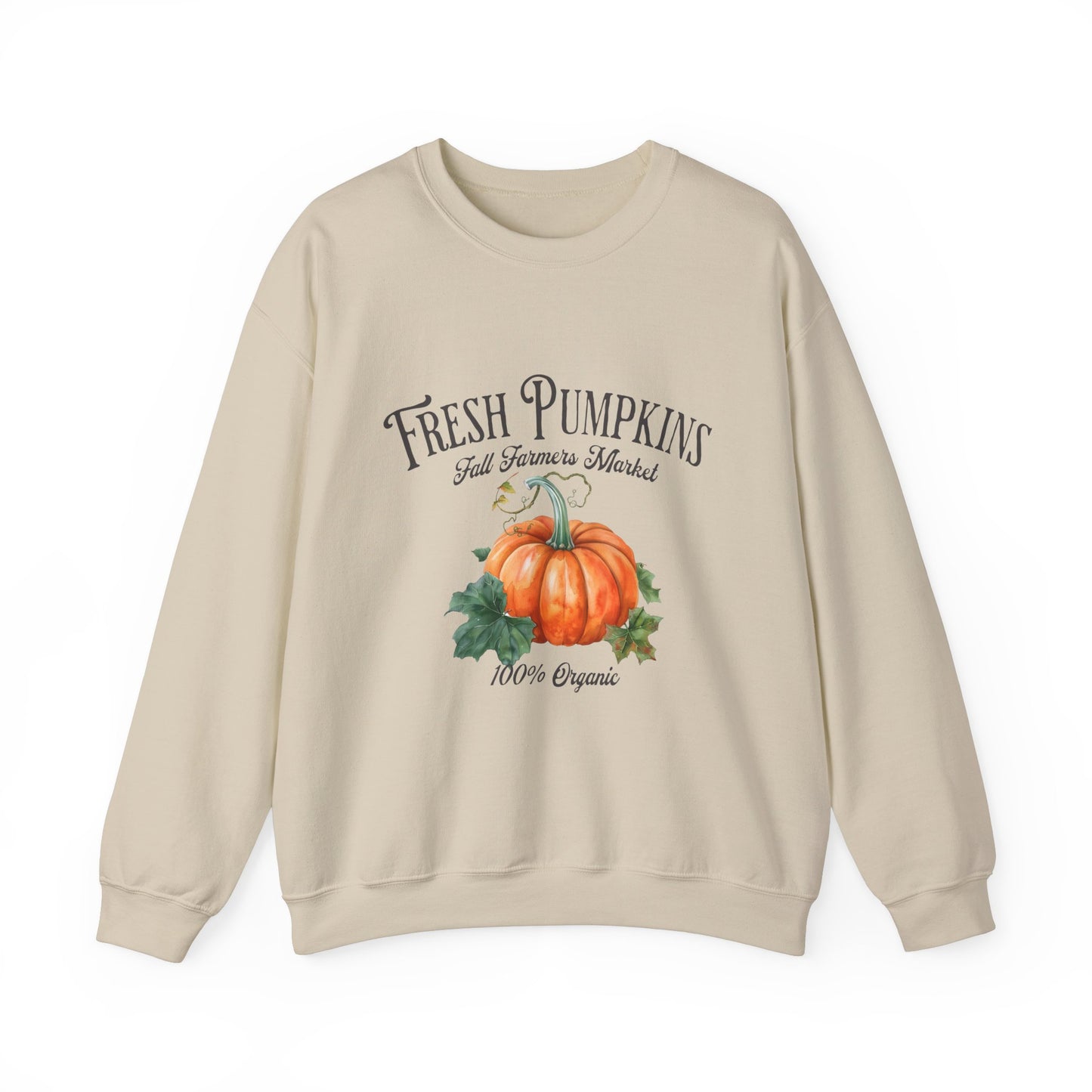 Fall Farmers Market Pumpkins Unisex Heavy Blend™ Crewneck Sweatshirt