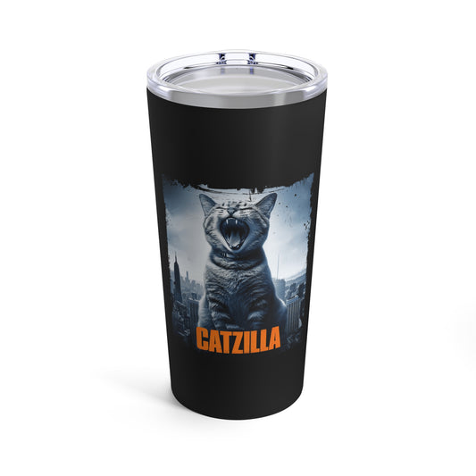 Catzilla Funny Cat Tumbler 20oz