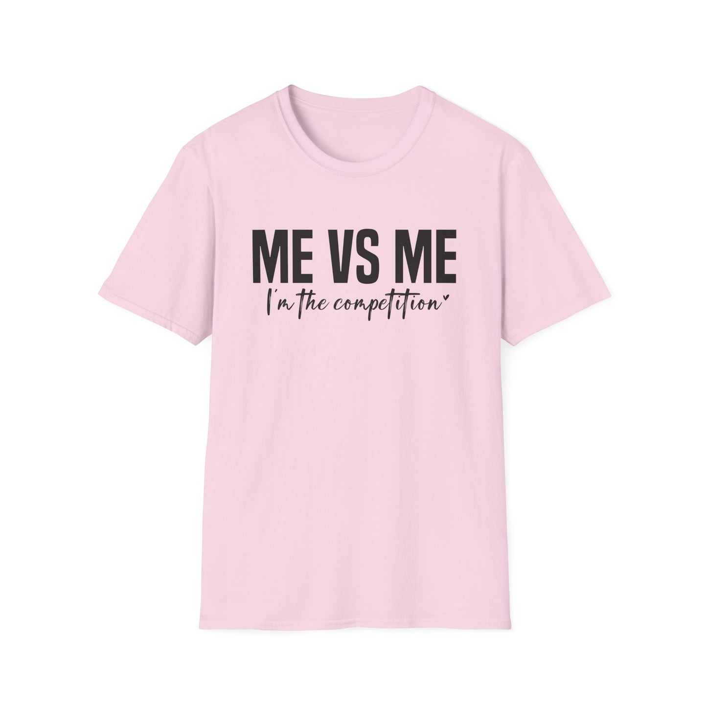 Me vs Me Entrepreneur Inspirational Softstyle T-Shirt