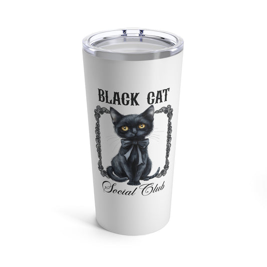 Black Cat Social Club 1 Tumbler 20oz