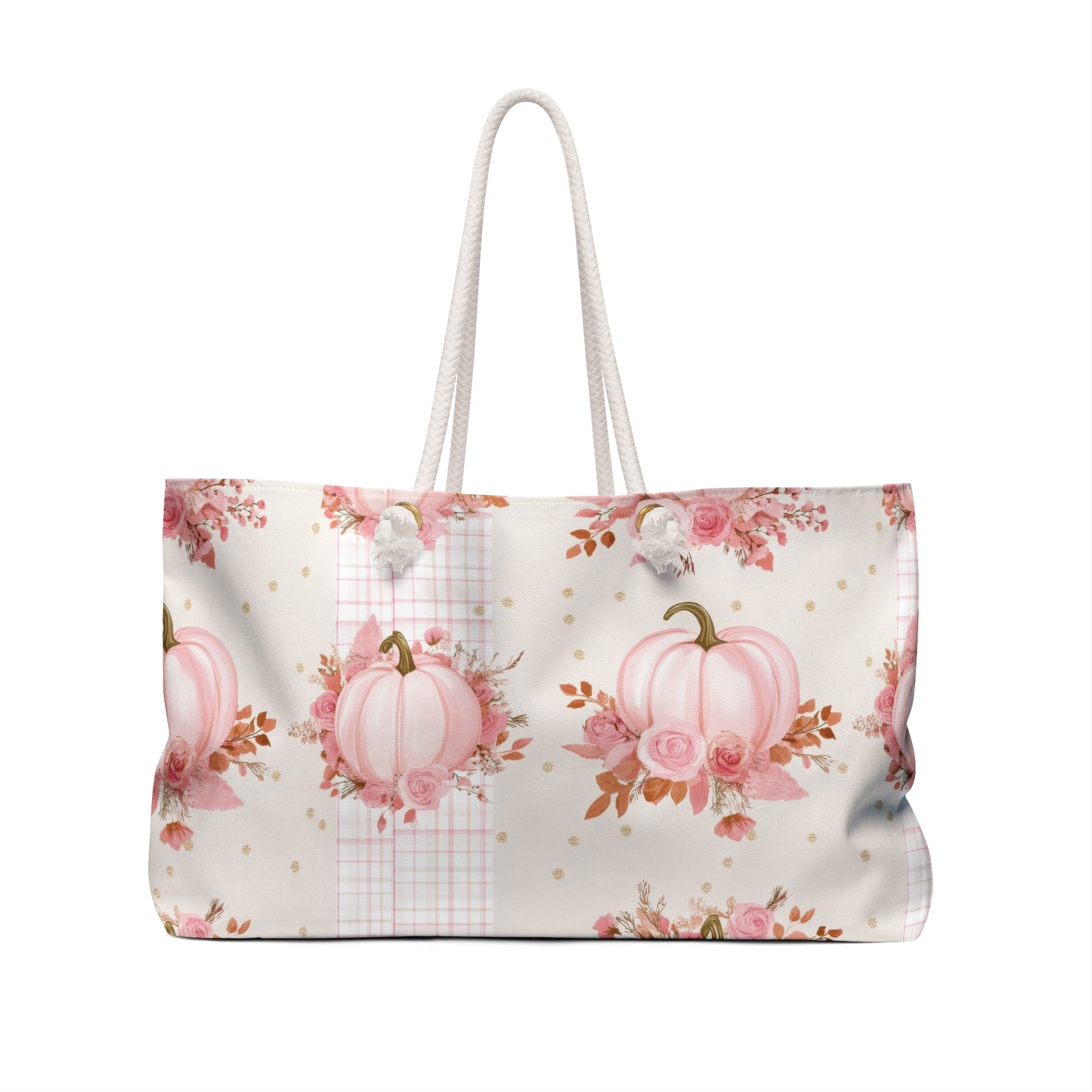 Pink Pumpkin Weekender Bag