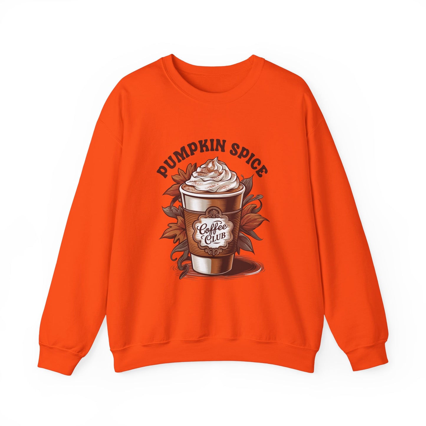 Pumpkin Spice Coffee Club Unisex Heavy Blend™ Crewneck Sweatshirt