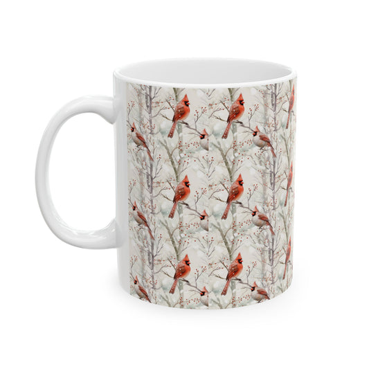 Christmas Cardinals Mug