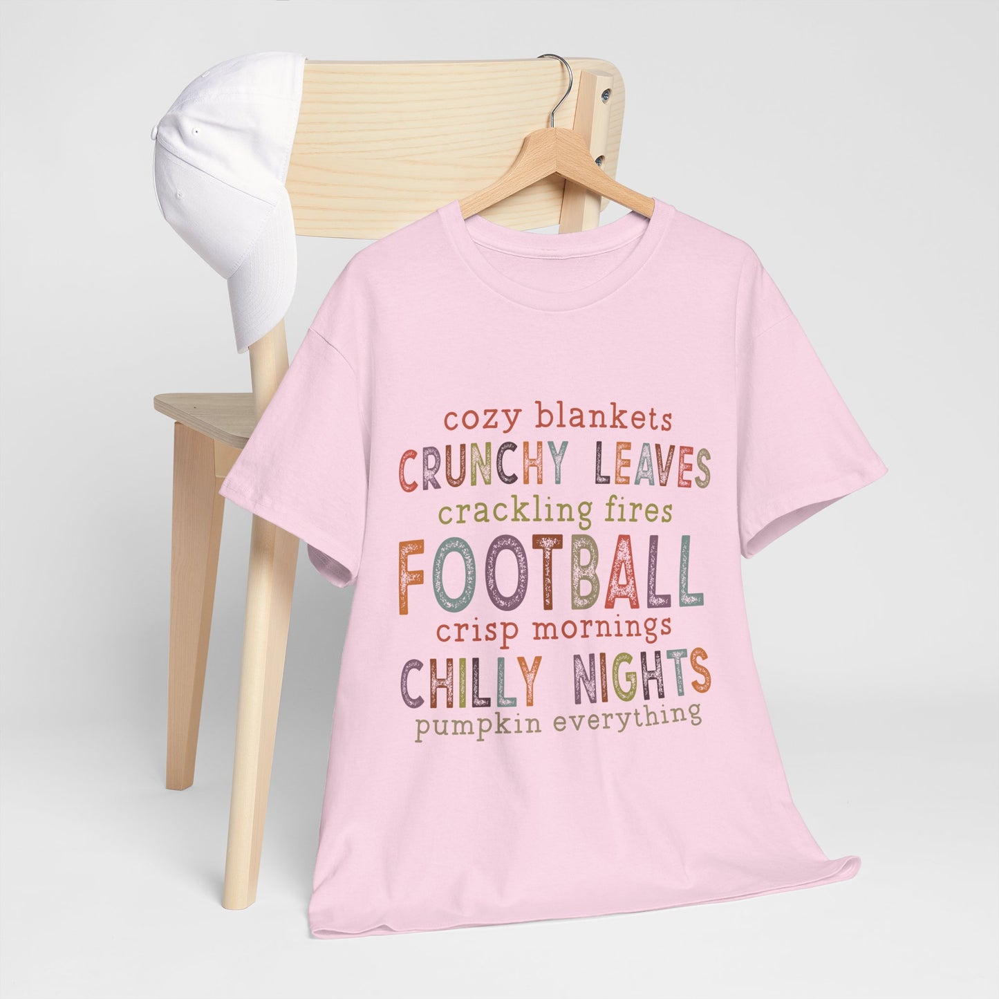 Cozy Blankets Chilly Nights Fall Autumn Unisex Heavy Cotton Tee