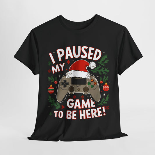 Gamer Christmas Heavy Cotton Tee