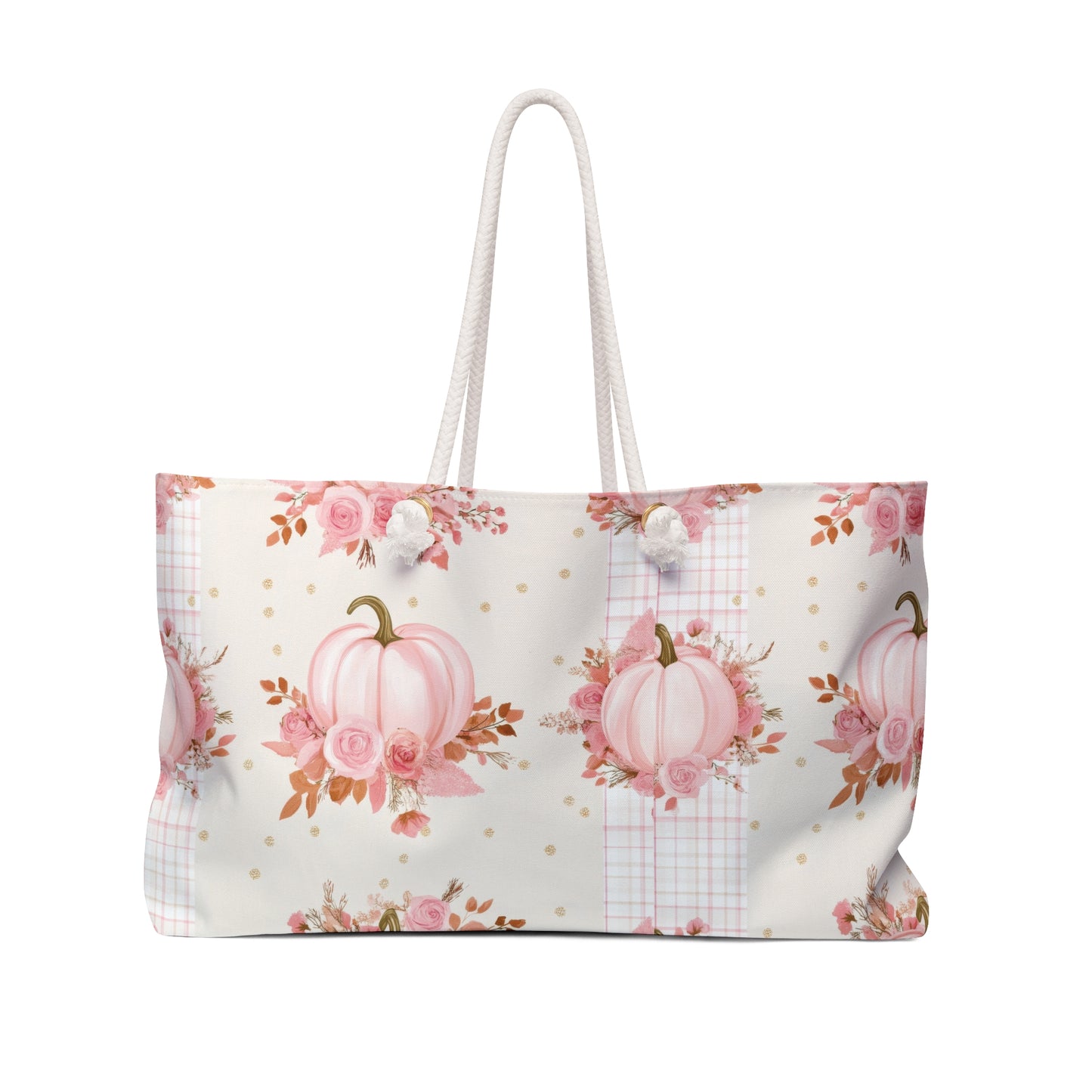 Pink Pumpkin Weekender Bag